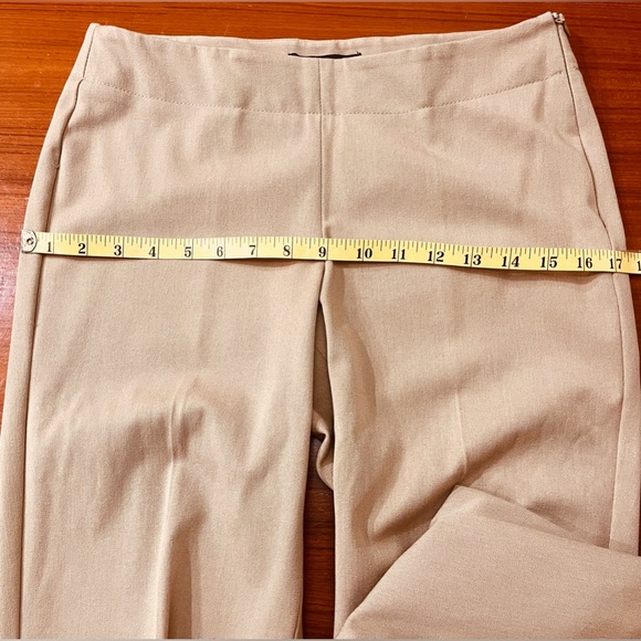 TALBOTS PETITE 2P DRESS PANTS BEIGE - Picture 8 of 16